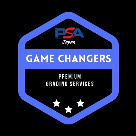 Game Changers PSA Grading Services .